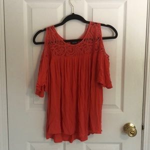 Cold shoulder blouse